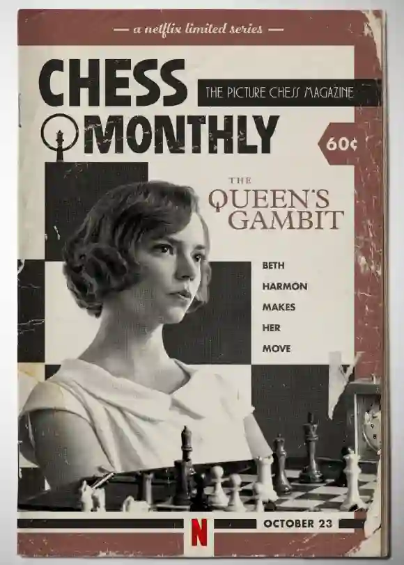 'The Queen's Gambit' series poster