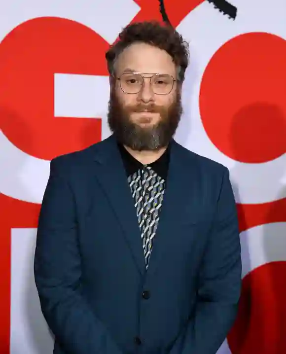 Seth Rogen arrives at the premiere of Universal Pictures' "Good Boys" at the Regency Village Theatre on August 14, 2019