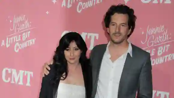 Shannen Doherty and Kurt Iswarienko in 2017