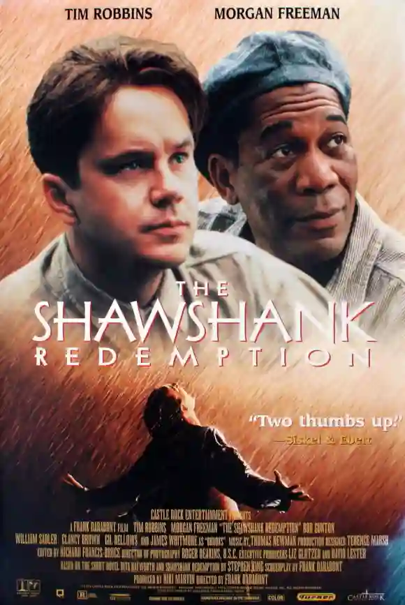 Tim Robbins and Morgan Freeman starred in the 1994 drama 'The Shawshank Redemption'.