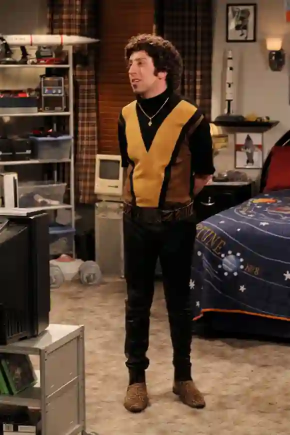 Simon Helberg as "Howard" in 'The Big Bang Theory'.