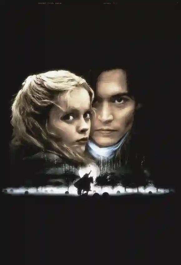 Christina Ricci and Johnny Depp in Tim Burton's 'Sleepy Hollow'