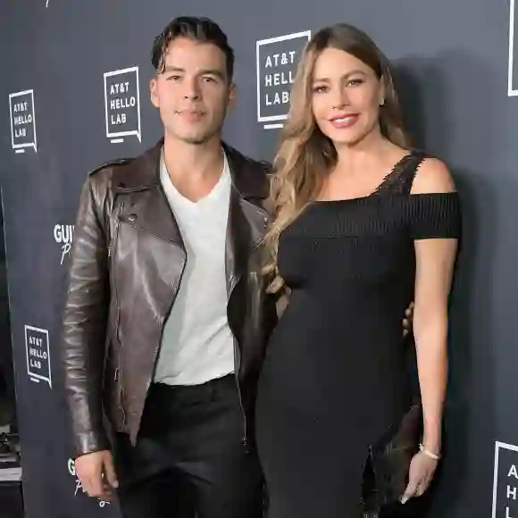 Sofia Vergara and her son Manolo Gonzalez