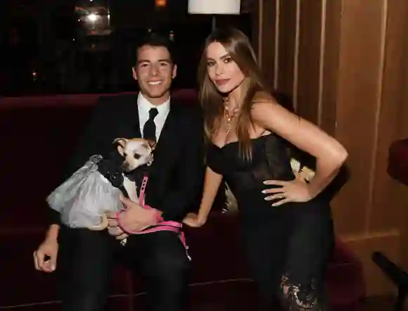 Sofia Vergara and her son Manolo Gonzalez