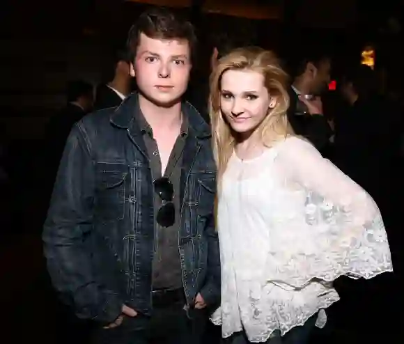 Spencer Breslin y la actriz Abigail Breslin