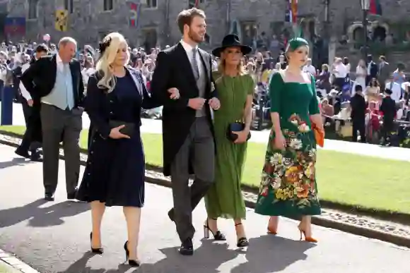 Eliza Spencer, Louis Spencer, Victoria Aitken and Kitty Spencer