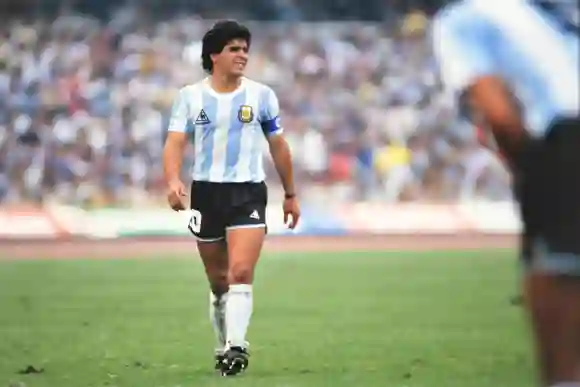 Diego Maradona (ARG), JUNE 10, 1986 - Football / Soccer : Diego Maradona of Argentina during the 1986 FIFA World Cup, WM