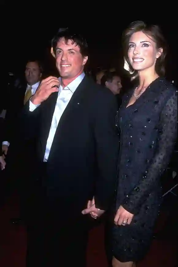 Sylvester Stallone and Jennifer Flavin