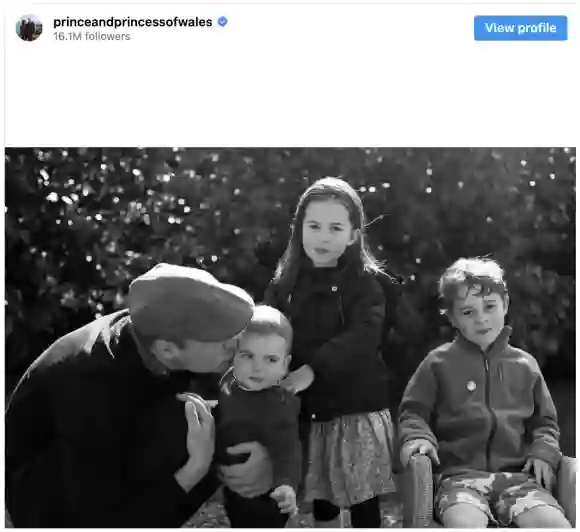 Prince William and his children