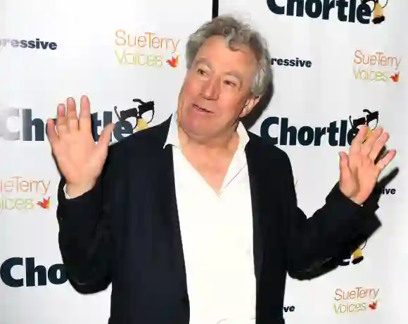 Terry Jones en los Chortle Comedy Awards, el 16 de marzo de 2015.