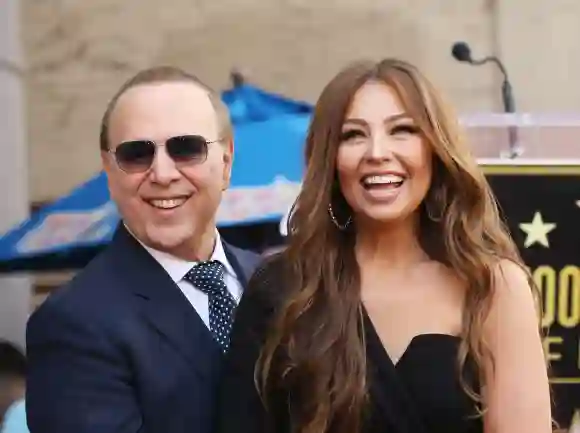 The best images of Thalia and Tommy Mottola