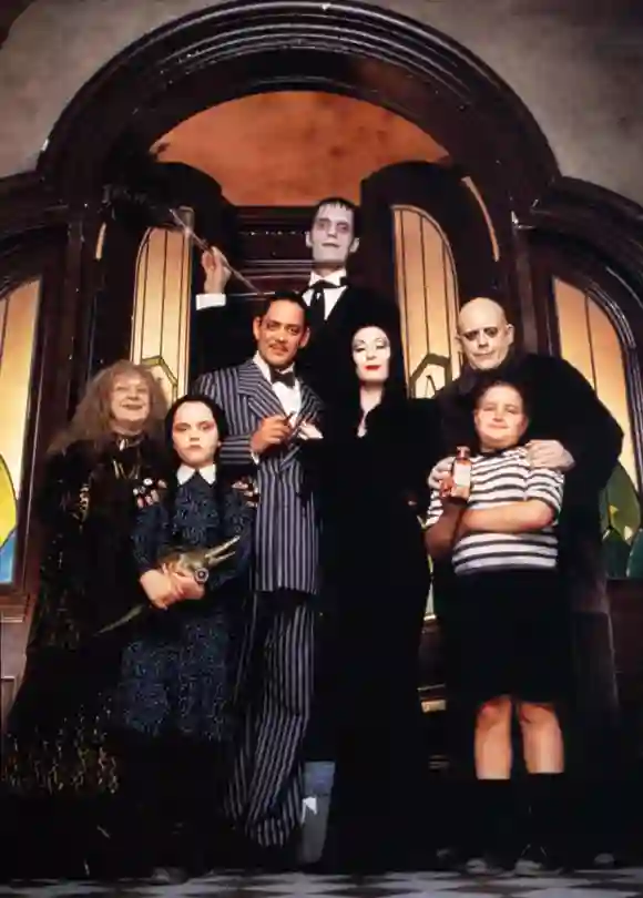 Les acteurs de "La famille Addams".