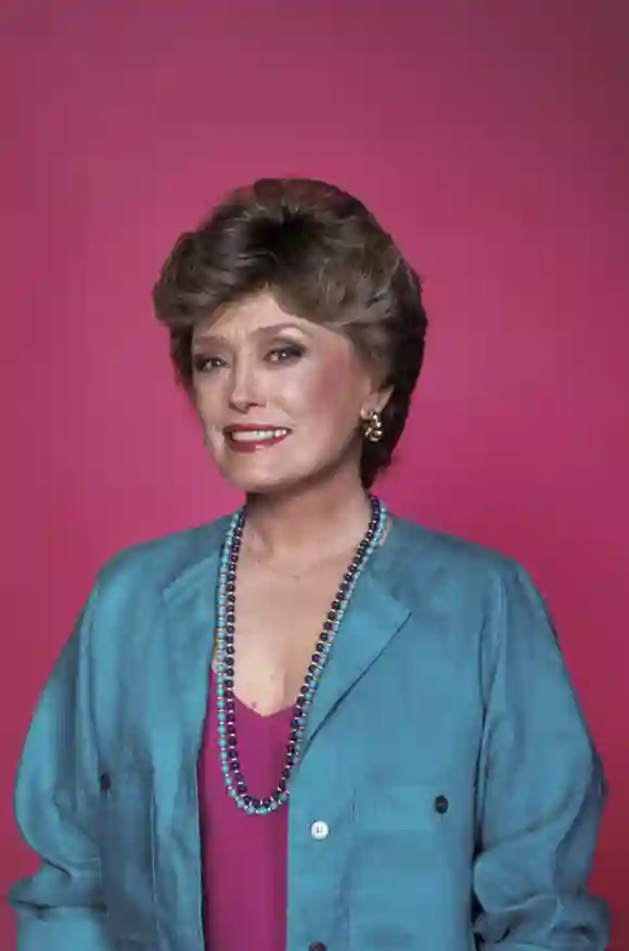 Rue McClanahan as "Blanche Devereaux" in 'The Golden Girls'.