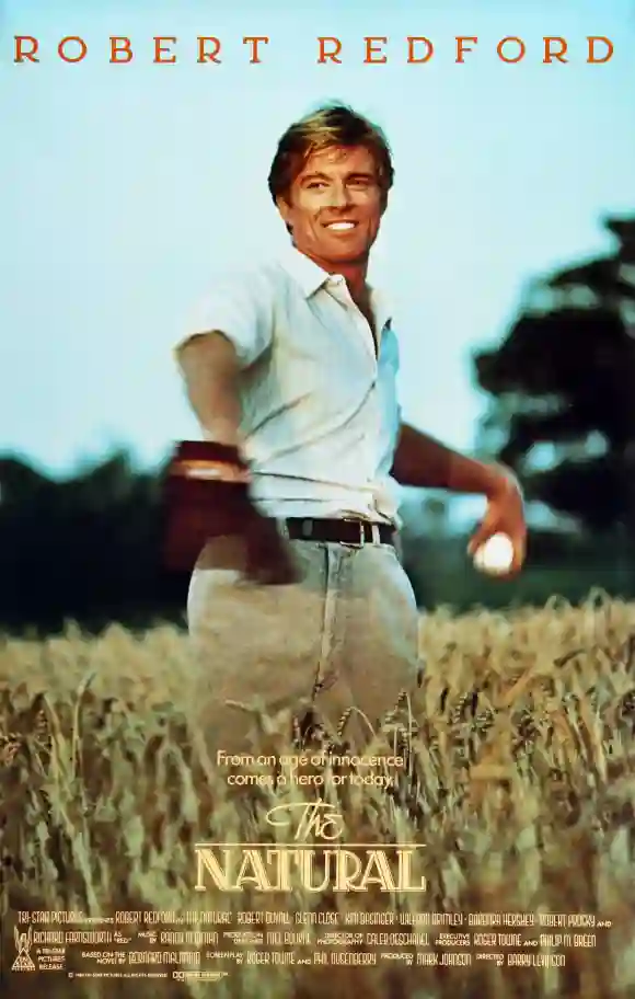 Robert Redford starred in the 1984 movie 'The Natural'.