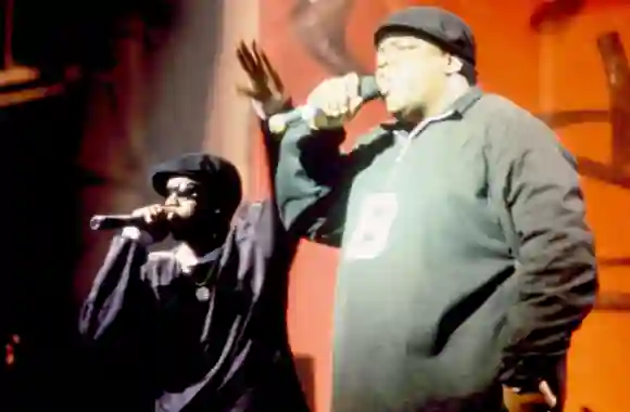 THE SHOW, Sean Combs, Notorious B.I.G., 1995. Savoy Pictures/courtesy Everett Collection Savoy Pictures/Courtesy Everet