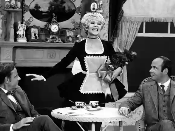 McLean Stevenson, Lana Turner and Tim Conway in 'The Tim Conway Comedy Hour'