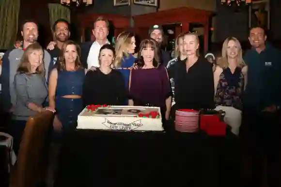 'The Young and the Restless' cast celebrating their anniversary.