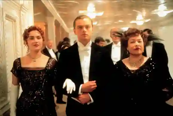 "Titanic" Kate Winslet, Leonardo DiCaprio, Kathy Bates