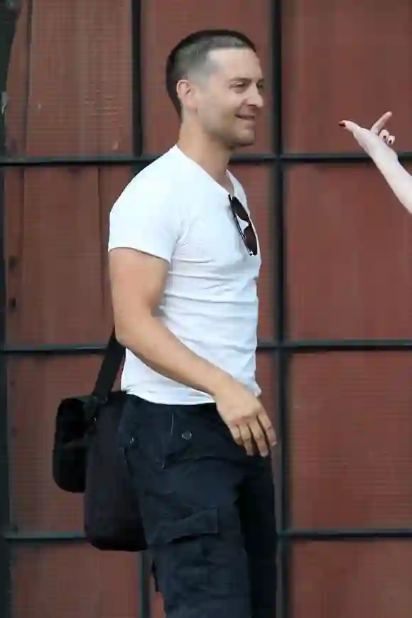 Tobey Maguire seen out and about at SoHo in New York City 118710, Tobey Maguire seen out and about at SoHo in New York C