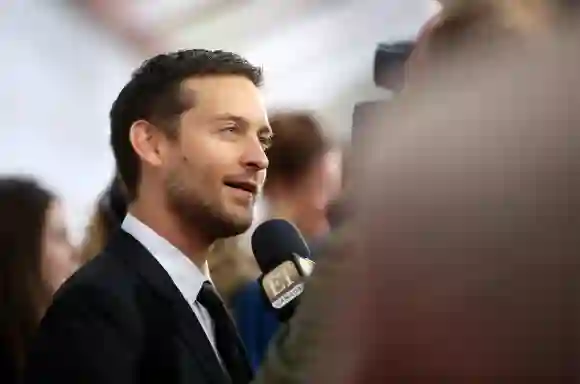 Tobey Maguire attends the Pawn Sacrifice premiere during the 2014 Toronto International Film Festival, September 11, 2014.