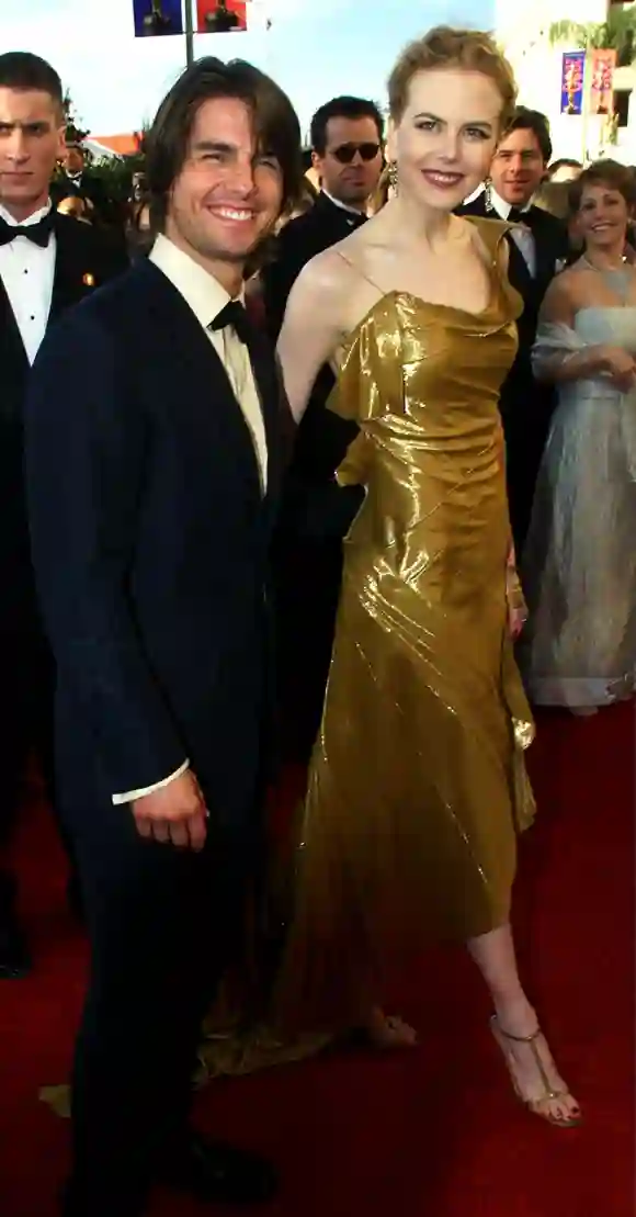 Nicole Kidman y Tom Cruise en el 2000