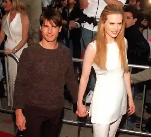 Nicole Kidman y Tom Cruise en el estreno de 'Misión Imposible'