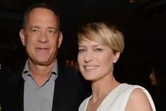 Amigos de Tom Hanks y Robin Wright