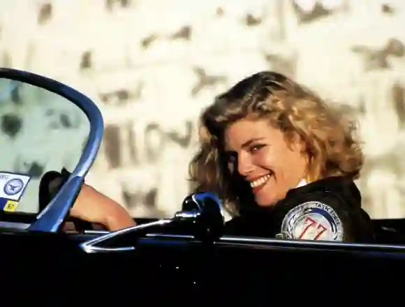 Kelly McGillis in 'Top Gun'.