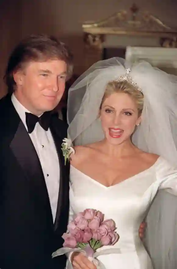 Donald Trump and Marla Maples