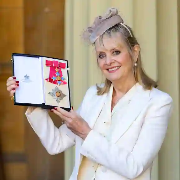 Lesley Lawson, AKA Twiggy, in 2019 Investiture