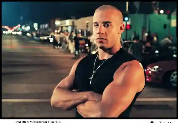 Vin Diesel interpretó a "Dominic Toretto" en 'The Fast and the Furious'.