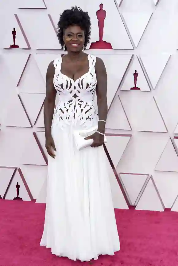 Viola Davis attends the 93rd Annual Academy Awards, April 25, 2021.
