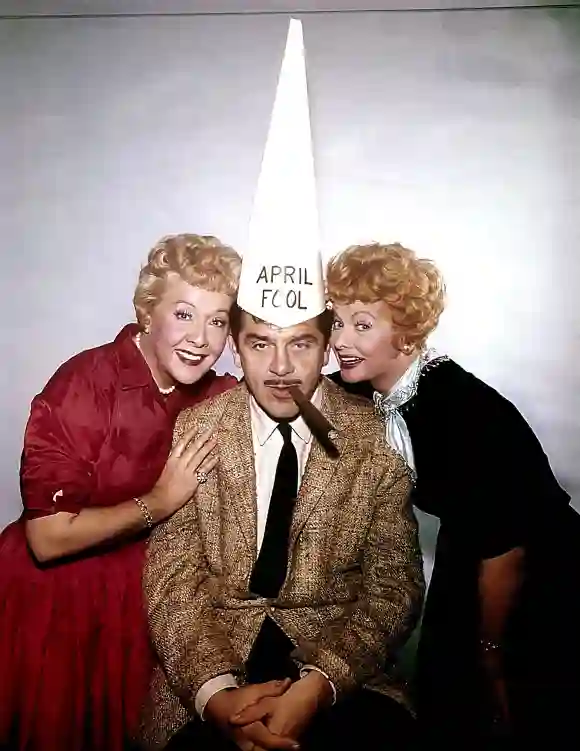 Vivian Vance, Ernie Kovacs, Lucille Ball, in 'The Lucy-Desi Comedy Hour'