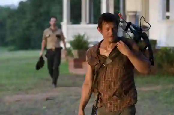 Norman Reedus dans "The Walking Dead" (La mort aux trousses)