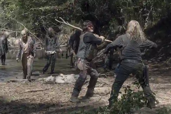 Norman Reedus dans "The Walking Dead" (La mort aux trousses)