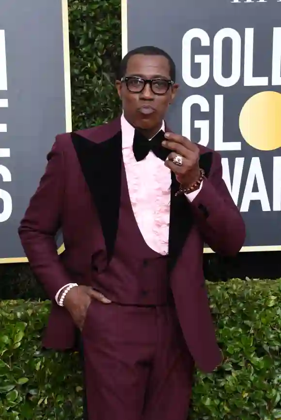 Wesley Snipes attends the 77th Annual Golden Globe Awards at The Beverly Hilton Hotel on January 05, 2020