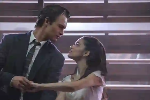 Ansel Elgort and Rachel Zegler in 'West Side Story'.