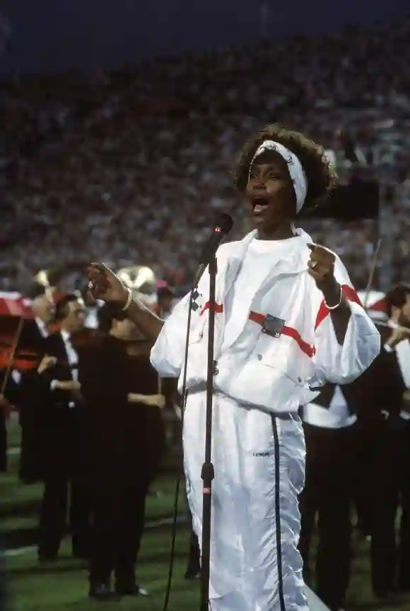 Whitney Houston in 1991