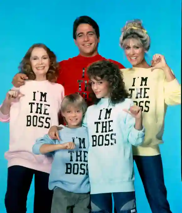 The 'Who's The Boss?' cast in 1984.
