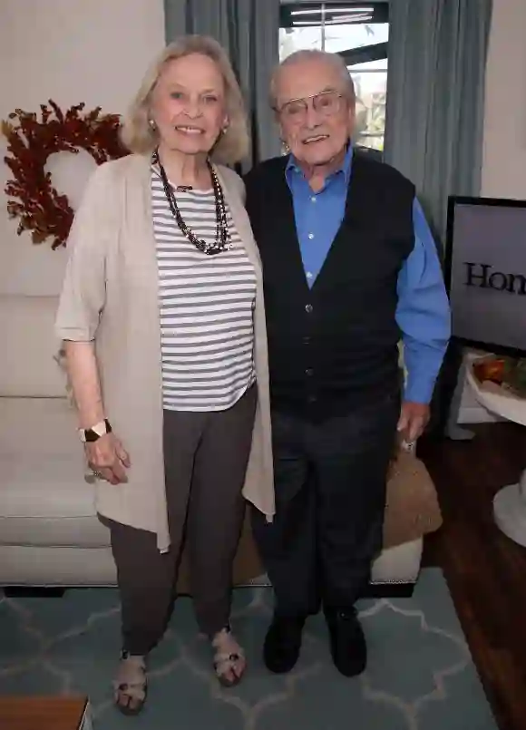William Daniels and Bonnie Bartlett, pictured in 2017.
