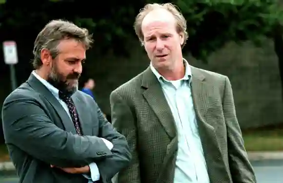 William Hurt and Gerge Clooney in 'Syriana'