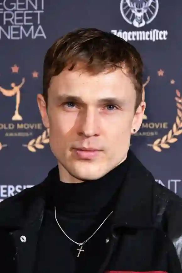 William Moseley on the red carpet in January 2020.