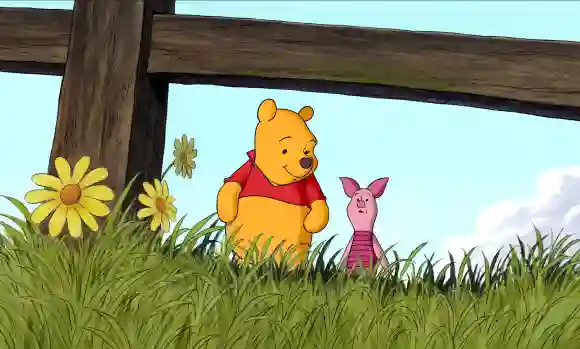 "Winnie the Pooh" and "Piglet"