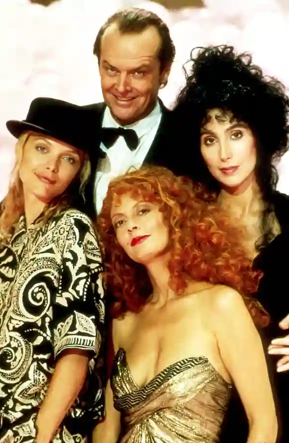 Jack Nicholson, Cher, Susan Sarandon, and Michelle Pfeiffer