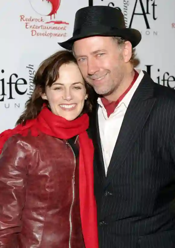 Xander Berkeley and Sarah Clarke