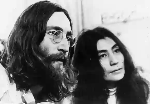 Yoko Ono and John Lennon