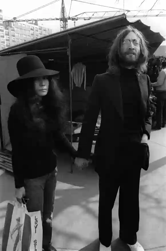 John Lennon y Yoko Ono