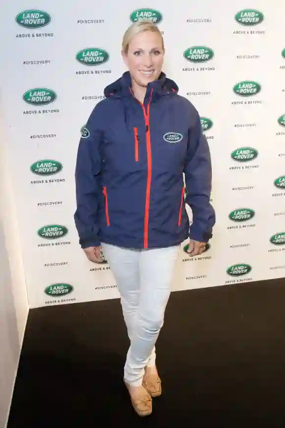 Zara Phillips attends the launch of Land Rover's 'New Discovery' at Packington Hall on September 27, 2016 in Solihull, England