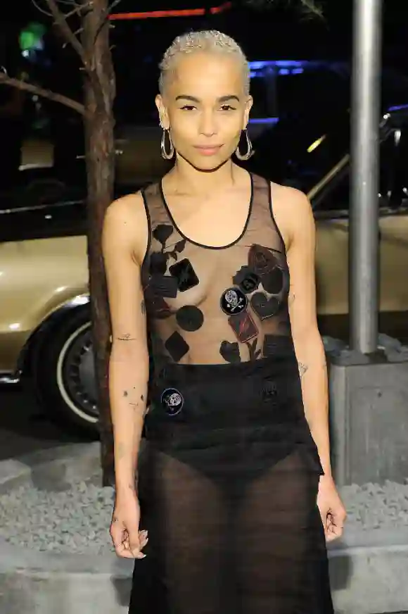 Zoe Kravitz at the Coach 75th Anniversary: Women's Pre-Fall and Men's Fall Show
