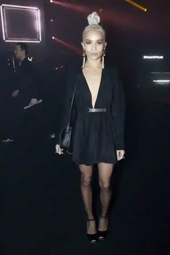 Zoe Kravitz à la soirée YSL Beauty Club - Paris Fashion Week Womenswear Fall/Winter 2017/2018